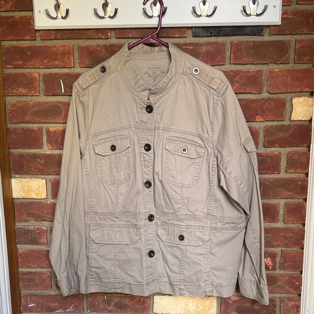 Women’s Beige Jean Jacket